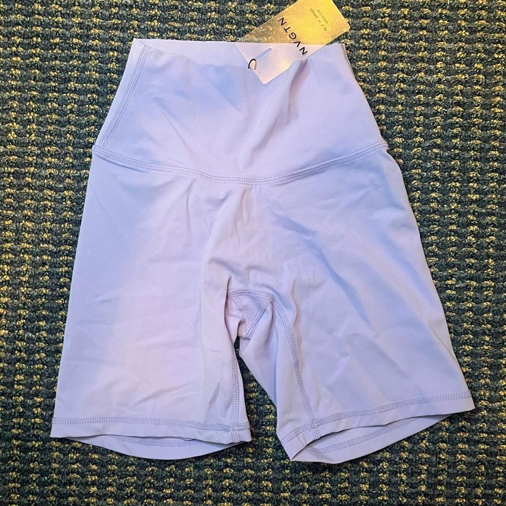 periwinkle signature 2.0 NVGTN shorts
